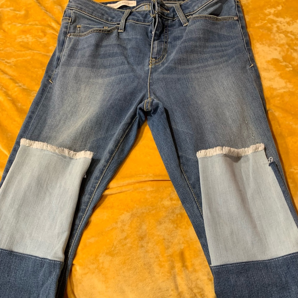 Pilcro size 29 jeans , light patch on bottom front and back